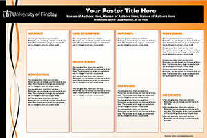 University of Findlay Template Template 3