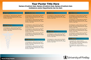 University of Findlay Template Template 5