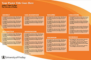 University of Findlay Template Template 8