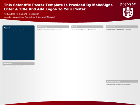 Hanover College Template Template 4