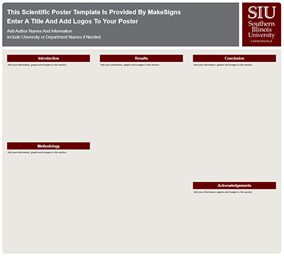 Southern Illinois University Carbondale Template #