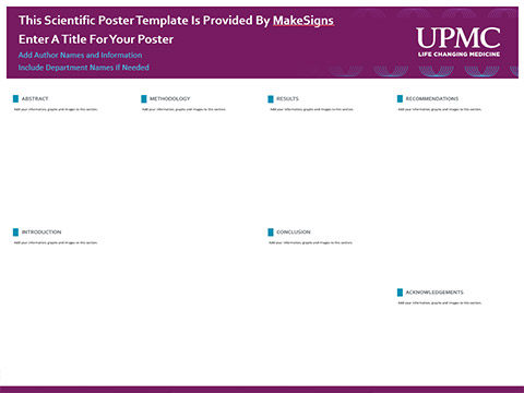 University of Pittsburgh Medical Center Template #