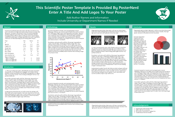 poster presentation size