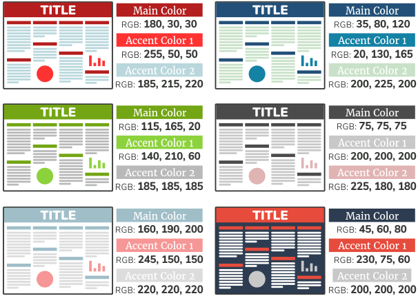 Scientific Poster Color Schemes